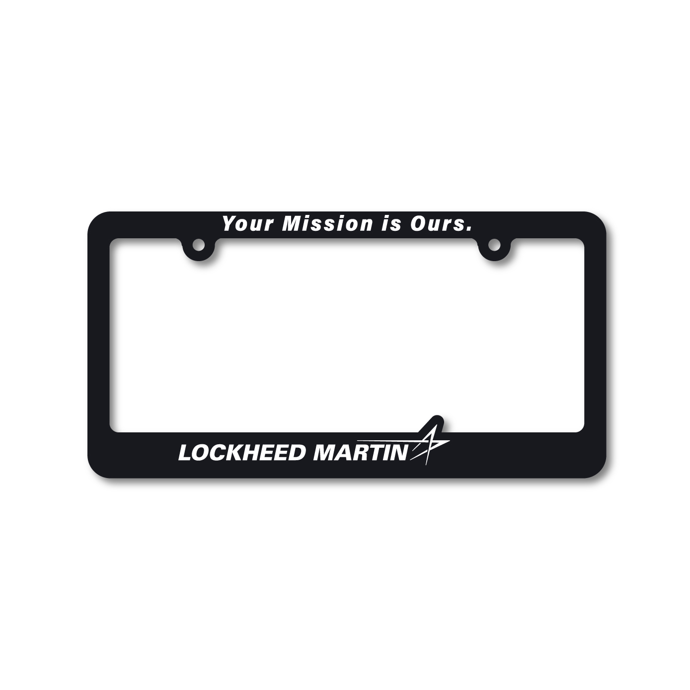 Lockheed Martin License Plate Cover