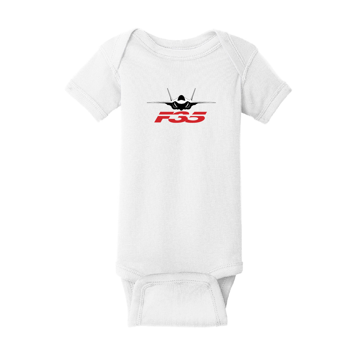 Youth | Rabbit Skins Infant Short Sleeve Baby Rib Bodysuit | LM280009