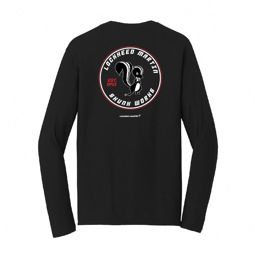 Skunk Works | Skunk Works Patch Design Long Sleeve Tee | LM050003-SW