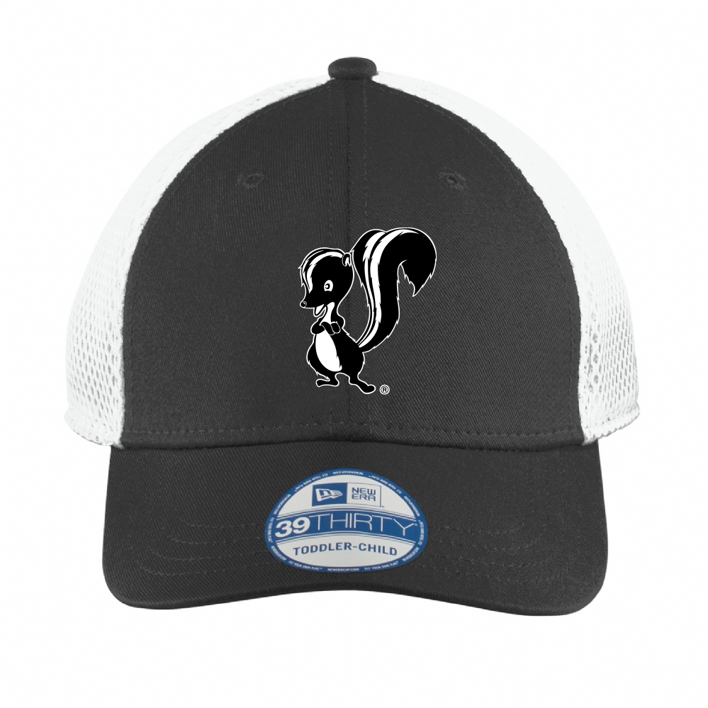 Skunk Works | Skunk Works New Era Youth Stretch Mesh Cap - Black/White