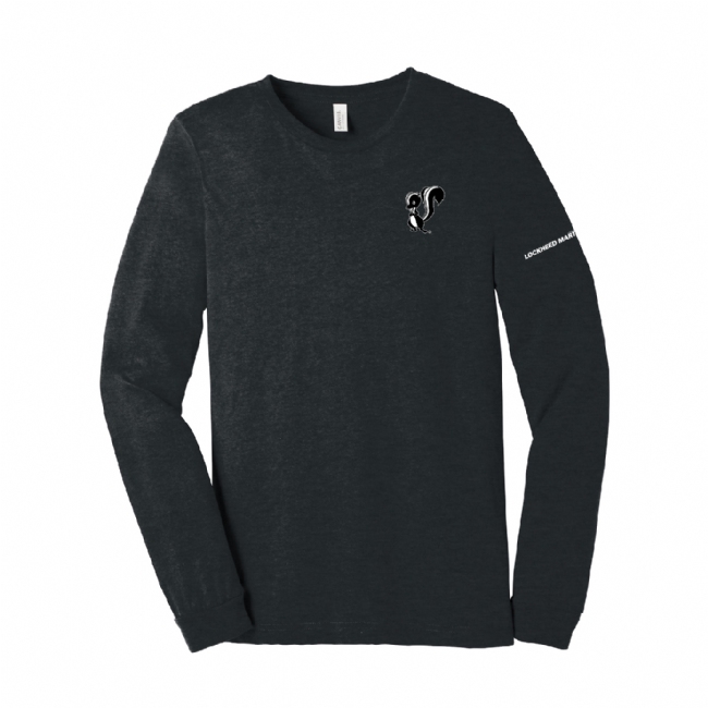 Graphic Tees | Skunk Works Stacked Logo Long Sleeve Tee | LM050001