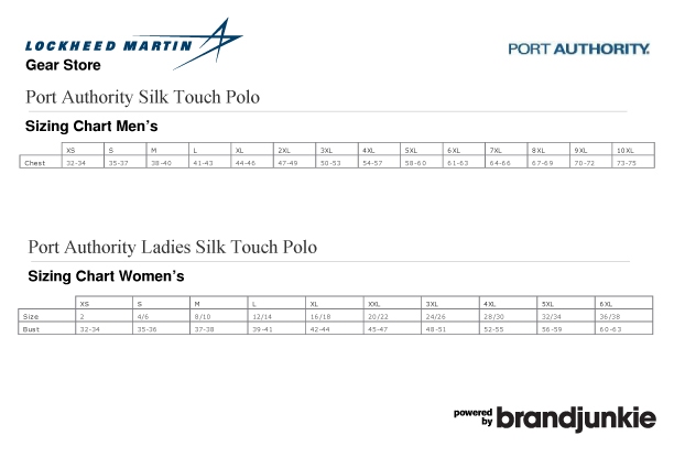 Lockheed Martin Men's Silk Touch Polo #7