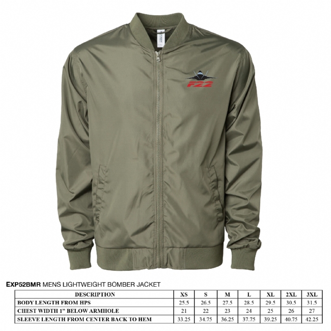 F-22 Lightweight Bomber Jacket #2