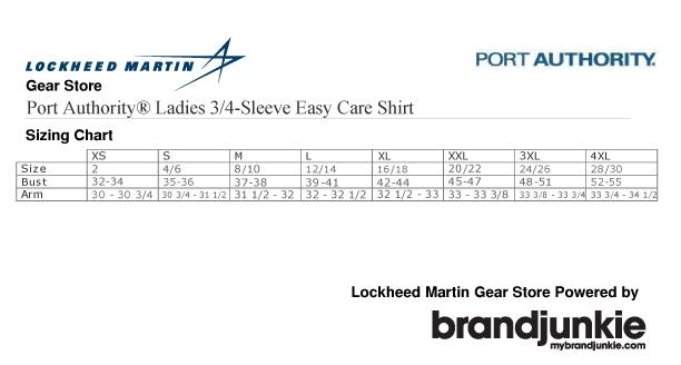 F-22 Women's 3/4 Easy Care Shirt #4