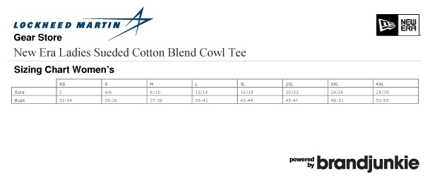 Skunk Works Women's Sueded Cotton Blend Cowl Tee #3