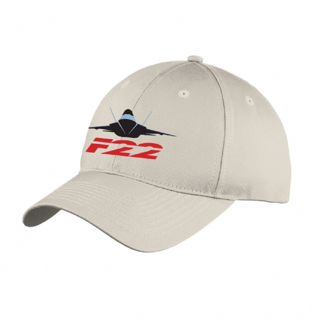 F-22 Six Panel Unstructured Youth Cap #3