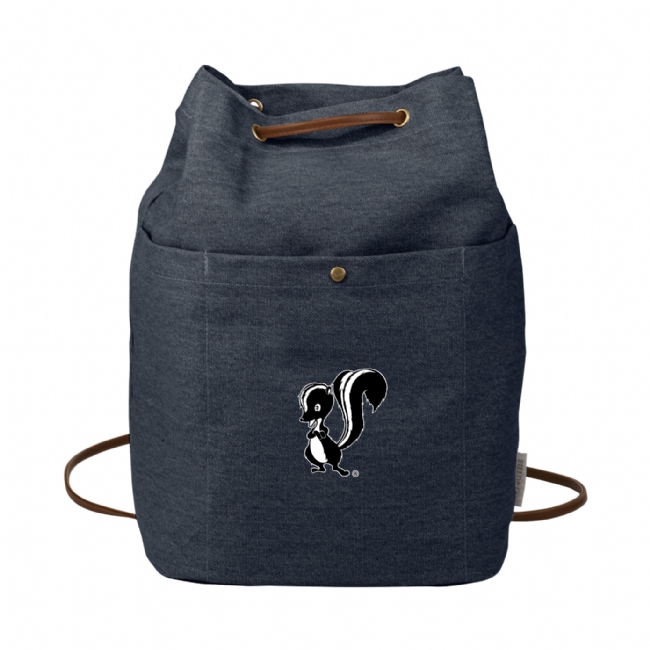 Skunk Works Field & Co. 16 oz. Cotton Canvas Convertible Tote - Navy