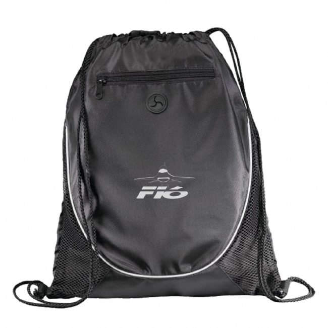 F-16 Peek Drawstring Backpack