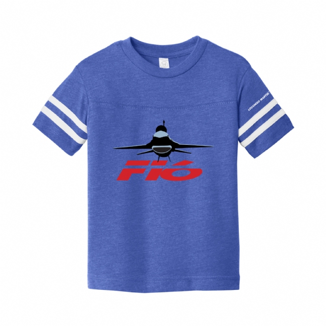F-16 Youth Toddler Football Fine Jersey Tee