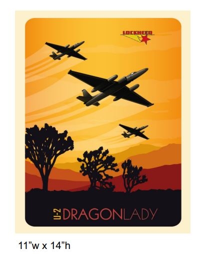 U-2 Dragon Lady Poster (11x14)