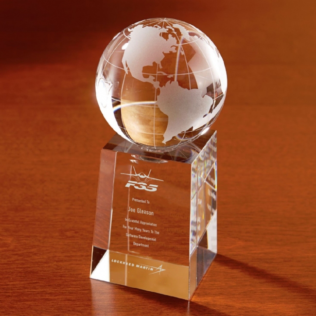 F-35 Explorer Globe Optically Perfect Award