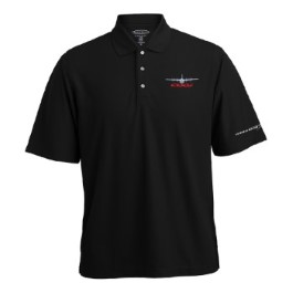 C-130J Men's Horizontal Texture Polo