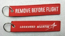 Remove Before Flight Keychain