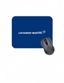 Lockheed Martin 1/8" x 7 1/2" x 8 Mousepad