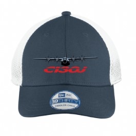 C-130J New Era Youth Stretch Mesh Cap