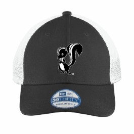 Skunk Works New Era Youth Stretch Mesh Cap - Black/White