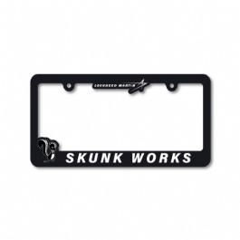 Skunk Works (text) License Plate Cover