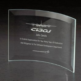 C-130J Cresent Medium Glass Award