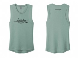 F-35 Next Level Womens Festival Muscle Tank